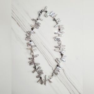 Elegant Freshwater Stick Pearl Necklace